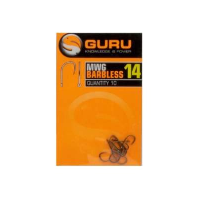 Guru MWG Hook Barbless, Gr.14 - 10Stück