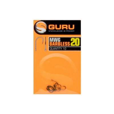 Guru MWG Hook Barbless, Gr.20 - 10Stück