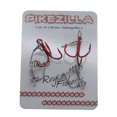 Roy Fishers Pikezilla Stingersystem für 13cm Gummifisch,