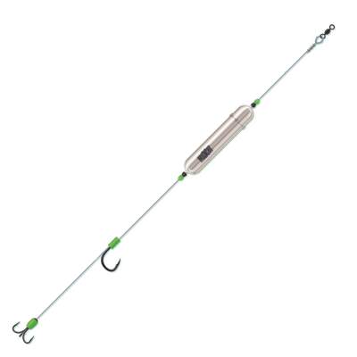 MADCAT Adjusta Basic River Rig Live Bait - Wallervorfach 60g - Gr.3/0 + 10/0 - Gr.L - TK100lb
