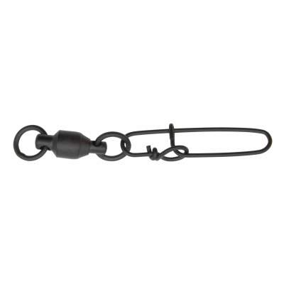 MADCAT Power Swivels + Secu Snap - TK90kg - Wirbel schwarz - 3Stück