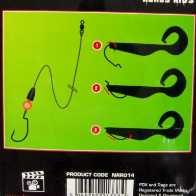 Fox Rage Texas Flurocarbon Ready Rig 1.5m / 21g Bullet / Size 3/0 Hook,