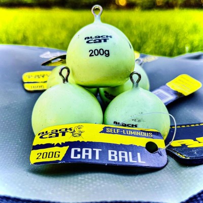 Black Cat Cat Ball Vertikal-System 200g - selbstleuchtend - 1Stück