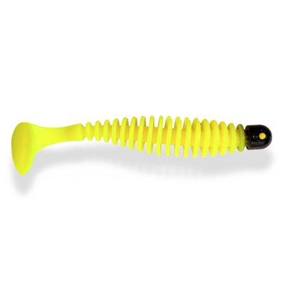 Black Cat Shad Worm, 17cm - 25g - yellow zombie