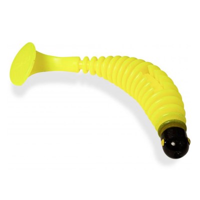 Black Cat Shad Worm - Gummifisch 17cm - 25g - yellow zombie