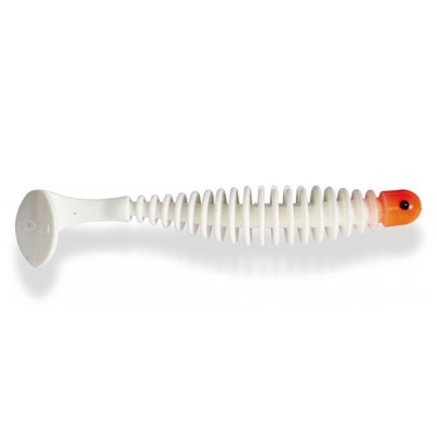 Black Cat Shad Worm - Gummifisch 17cm - 25g - red head