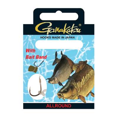 Gamakatsu Gebundene Haken BKS-G1-103 mit Bait Band Gr. 08 40cm - Gr.08 - 0,20mm - 6 Stück