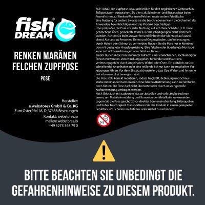 Fishdream Renken Maränen Felchen Zupfpose 30g
