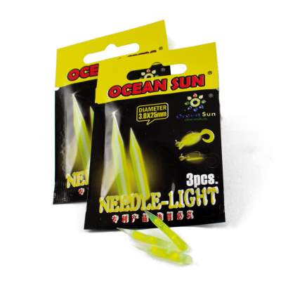 Ocean Sun Needle Knicklichter 25mm 3er Pack 25mm - 3mm