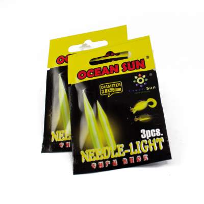 Ocean Sun Needle Knicklichter 25mm 3er Pack 25mm - 3mm