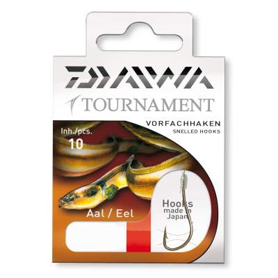 Daiwa Tournament Aalhaken Gr.1 60cm - Gr.1 - 0,35mm - 10Stück