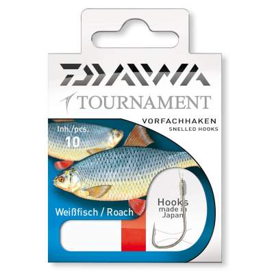 Daiwa Tournament Rotaugenhaken Gr. 16 60cm - Gr.16 - 0,1mm - 10Stück