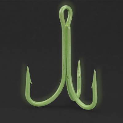 Seawaver Lures VMC-Drilling Permasteel 7/0 selbstleuchtend, incl. Sprengringe, 17mm selbstleuchtend - Gr.7/0 - TK145kg - 5Stück