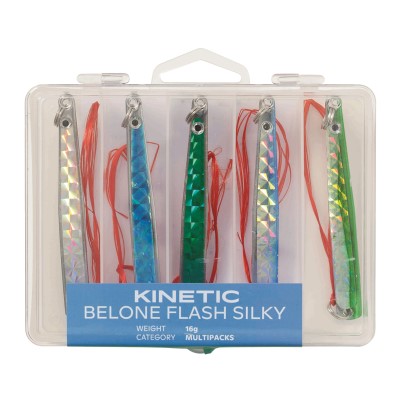 Kinetic Hornhecht Blinker Set - Lead Free, 24g - gemischt - 5Stück