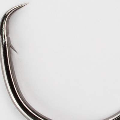 Owner SSW Circle Hook (5178-201) 10/0 black chrome- Gr.10/0 - 3Stück