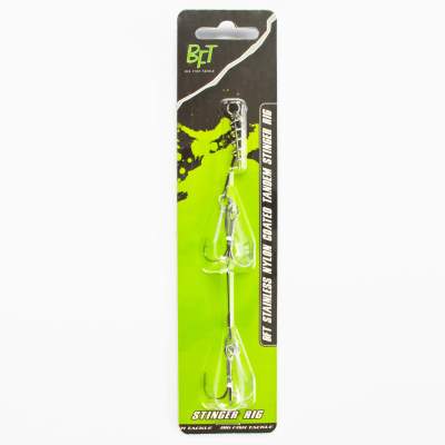 BFT Stainless Nylon coated Tandem Stinger Rig Medium 1,