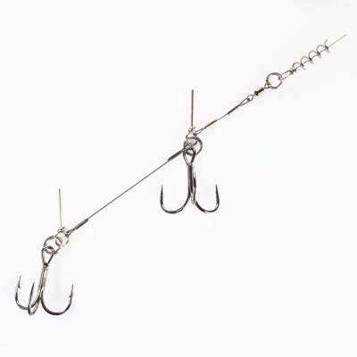 BFT Titanium Seven Strand Tandem Stinger Rig Medium Gr. 2/0