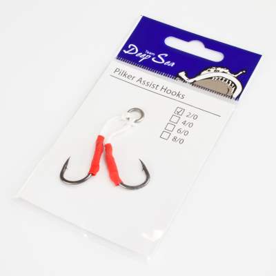 Team Deep Sea Pilker Assist Hooks 2/0,