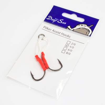 Team Deep Sea Pilker Assist Hooks 4/0,