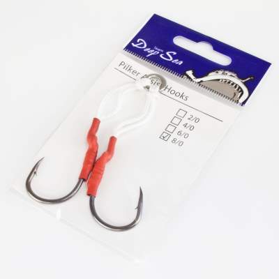 Team Deep Sea Pilker Assist Hooks 8/0,