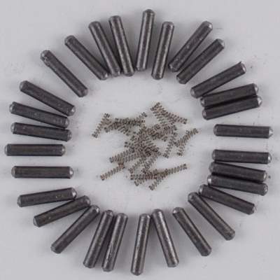 Ignesti Tremarella Slim Blei Federn Set 1,0 Gr.1 - 40Stück - 20 Bleie + 20 Federn