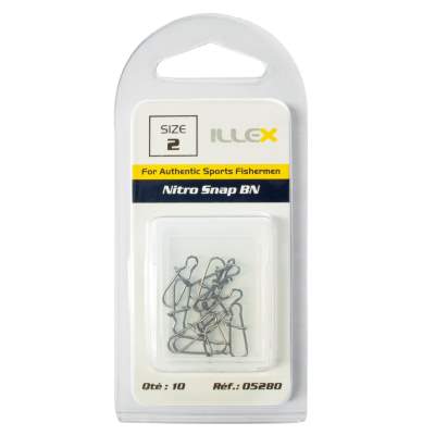 Illex Nitro Snap Karabiner Gr. 2 Gr.2 - TK11 - 10Stück