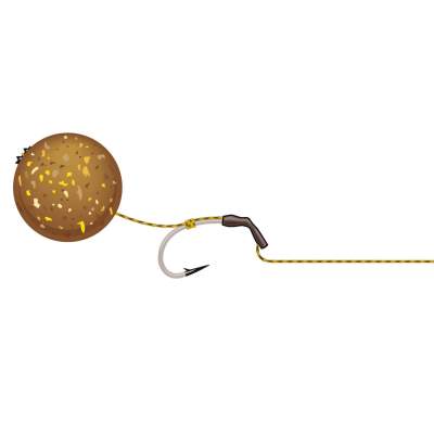 Gamakatsu Strategy Camouflage Line Aligner Rig 2 38cm - Gr.2 - TK25lb - 2Stück