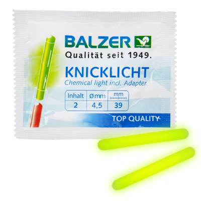 Balzer Balzer Standard Knicklichter, 0,37cm - 4,5mm - 1x2 Stück