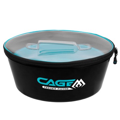 Mikado Bag EVA -Cage Groundbait Set - Feedereimer mit Sieb 3tlg