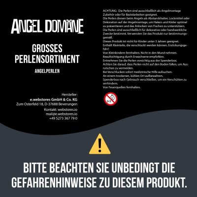 Angel Domäne Großes Perlensortiment, gemischt 1Stück