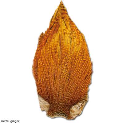 Angel Domäne Indische Hahnenbälge-Natur MG Medium ginger - 1Stück