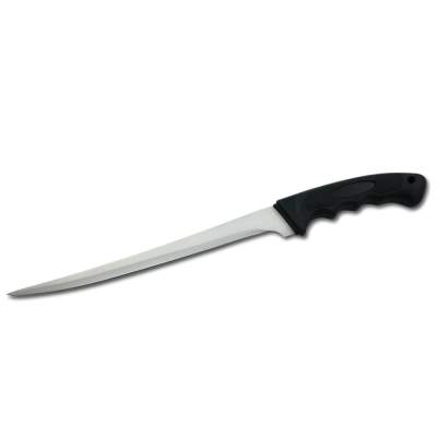 Angel Domäne Filetiermesser Black Hunter Anglermesser mit Scheide - 40,5cm - 1Stück 40,5cm - 1Stück