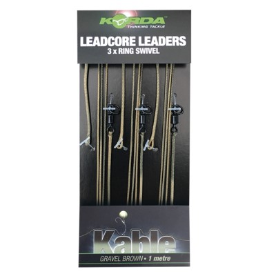 Korda Leadcore Leader Gravel 3 per pack - 1 m