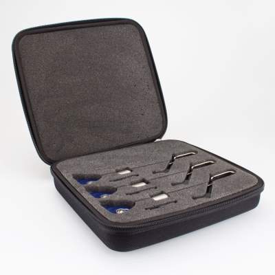 Fox CSI007 MK3 Swinger Presentation Set 3-rod Blue (Blue Set im Case),