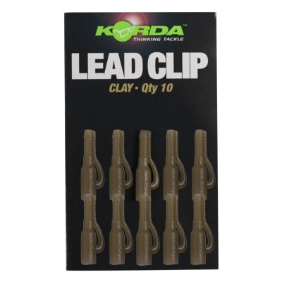 Korda Safe Zone Lead Clips, Clay