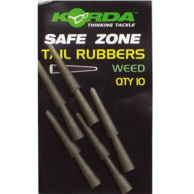 Korda Safe Zone Rubbers GR, - grün - 10Stück