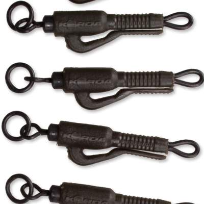 Korda Hybrid Lead Clips, Weed - 8Stück