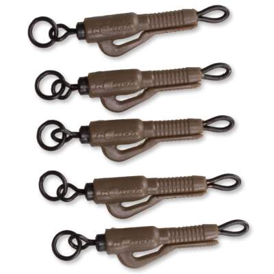 Korda Hybrid Lead Clips 10 Stück Clay Clay - 5Stück