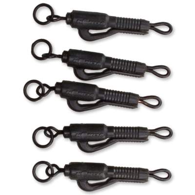 Korda Hybrid Lead Clips S, - Silt - 5Stück