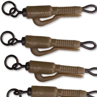 Korda Hybrid Lead Clips G, - Gravel - 5Stück