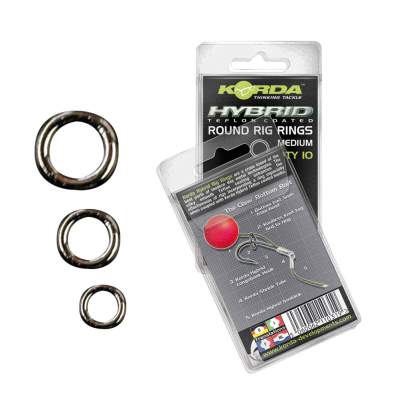 Korda Rig Ring 20 Stück Medium 20Stück