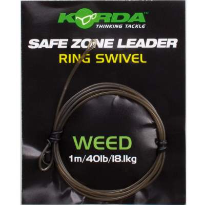 Korda Kamo Leaders, incl. Gr. 8 Ring Wirbel, GR, - 60cm - grün - 1Stück