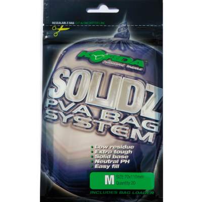 Korda Solidz PVA Bags M - 70x110mm - 20Stück