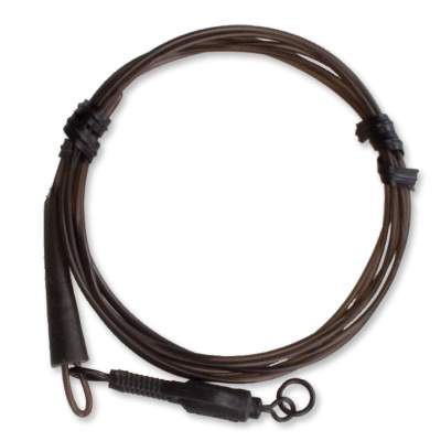 Korda Leaders incl. Hybrid Lead Clip SB 1m - Silt Brown - TK40lb