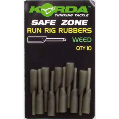 Korda Run Rig Rubber 10 Stück Weedy Green Weedy Green - 10Stück