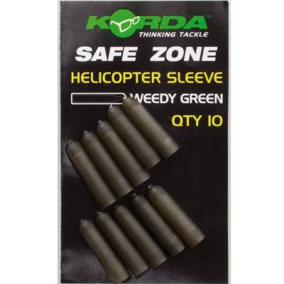Korda Helicopter Rubber Sleeve Weedy Green 10 Stück Weedy Green - 10Stück
