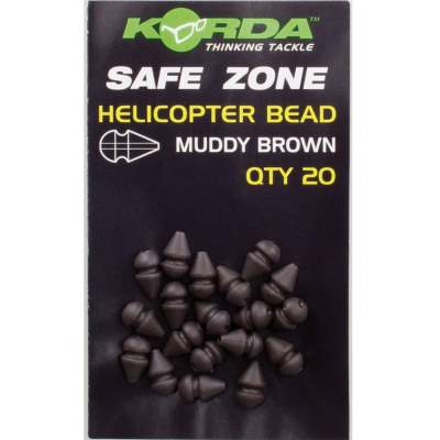 Korda Heli Bead Small MB Muddy Brown - 20Stück