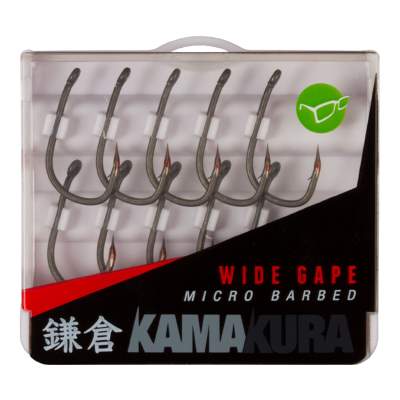 Korda Kamakura Wide Gape Karpfen Haken Size 6 - 10Stück