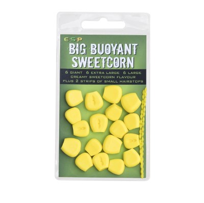 Drennan ESP Big Buoyant Sweetcorn Fake-Mais 6x large - 6x X-tra Large - 6x Giant