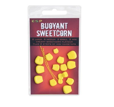 Drennan ESP Buoyant Sweetcorn, 6x large - 6x medium - 2x small - 2x mini